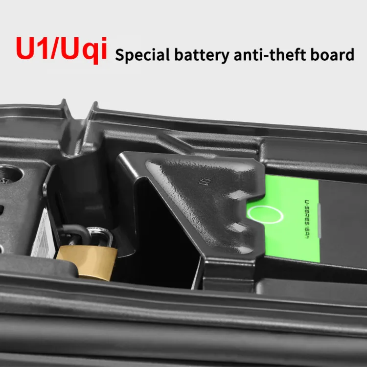 Electric Scooter Battery Lock Anti-theft Plate Clip Anti-skid Modified for Niu U1/uqi