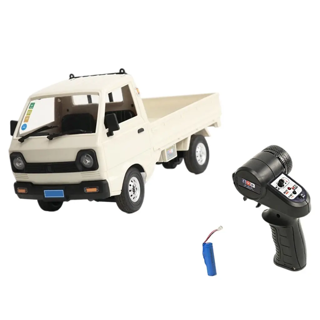 

RC Car WPL D12 Mini RC Truck 1/16 Truck 4WD Electric Hobby Toy for Kids Adults