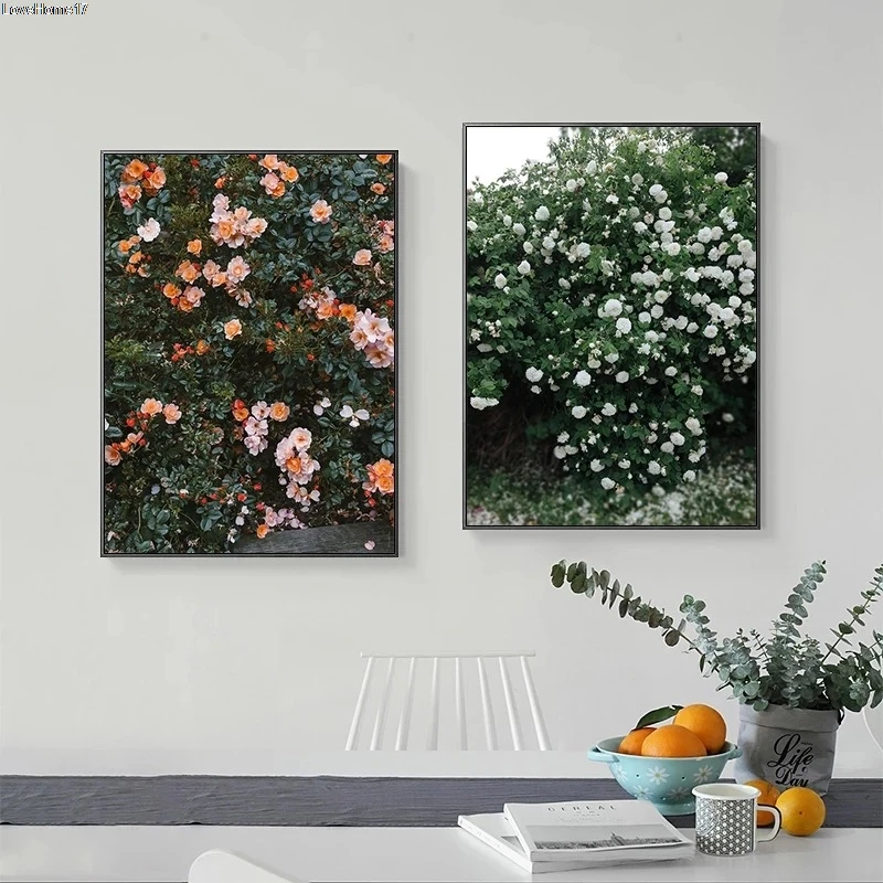 

Landscape Plant Flower Green Art Poster Modern Classic Beautiful Room Decoration Frameless Canvas Oil Painting Poster