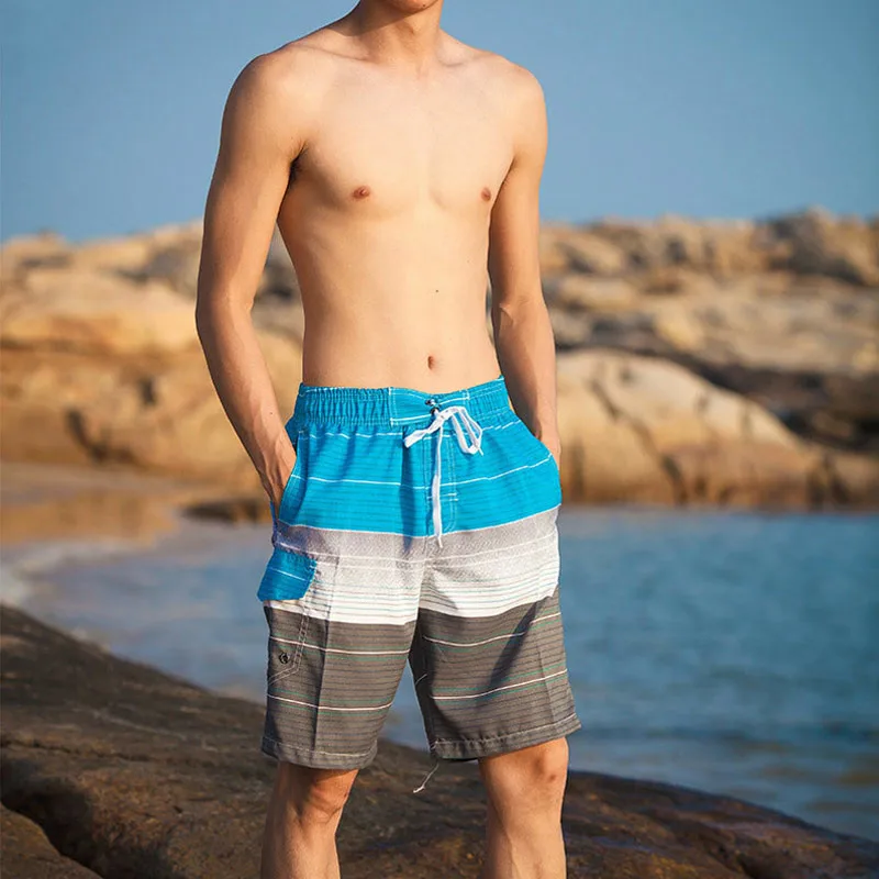 

Men's Bermudas Surf Shortpants Swimming Trunks Beach Shorts Swimwear Swim Short Summer Water Sports Swimsuit Beachwear