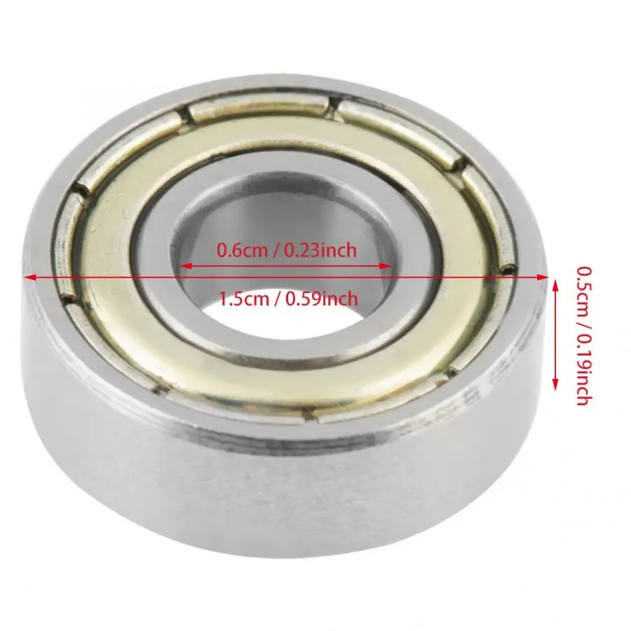 10 шт. 696ZZ 6x15x5mm Нержавеющая сталь шариковые подшипники|Подшипники| |