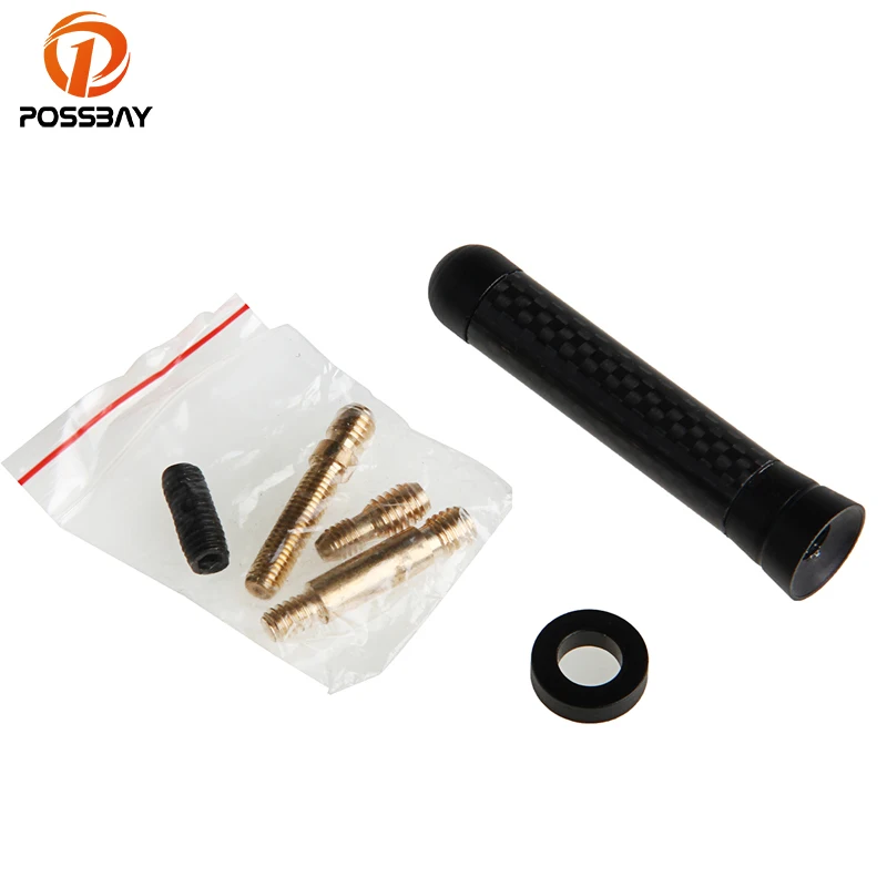 Автомобильная черная декоративная антенна POSSBAY 2 64 дюйма на крышу автомобиля из