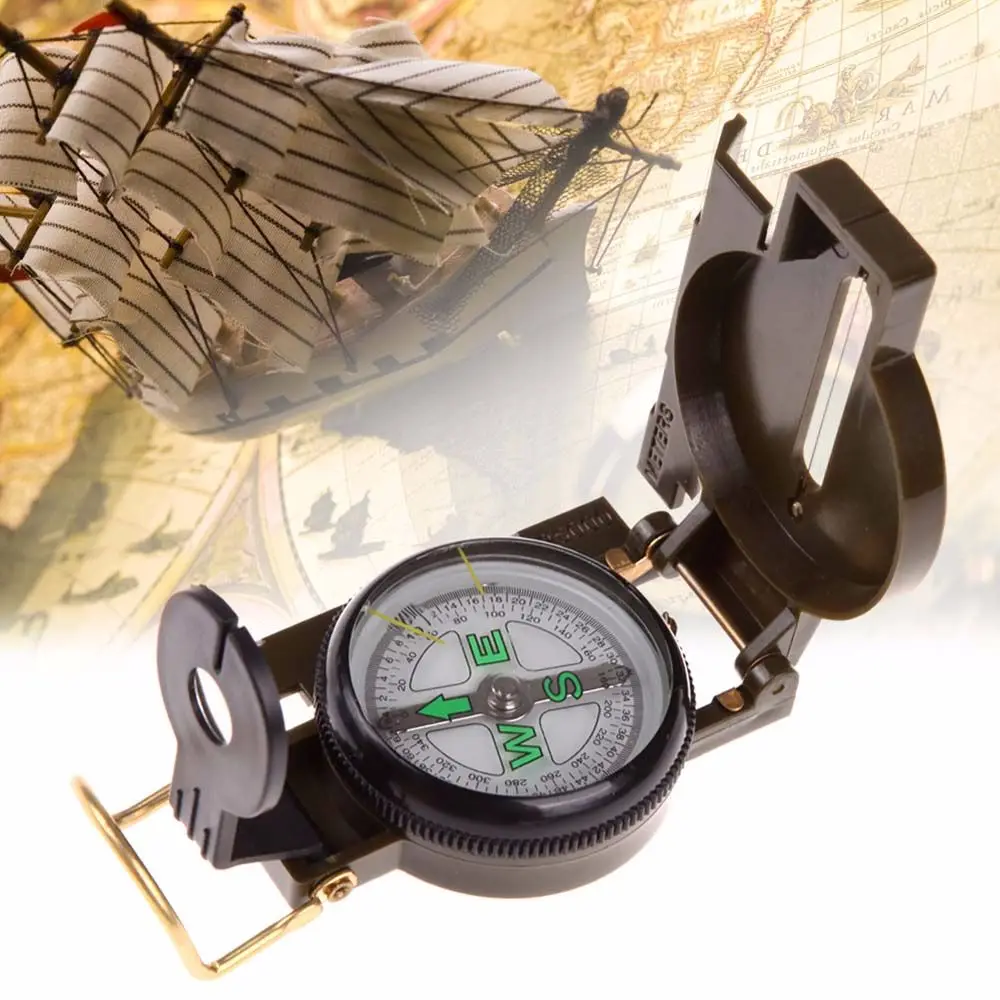 

Professional Portable EDC Tactical Military Multifunctional Regulation Outdoor Camping Adventure Compass Tools