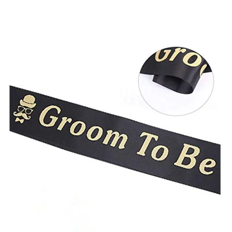 Groom to be/Bride Be Sashes Bachelorette Girl Hen Party Decoration Supplies Y4UD | Игрушки и хобби