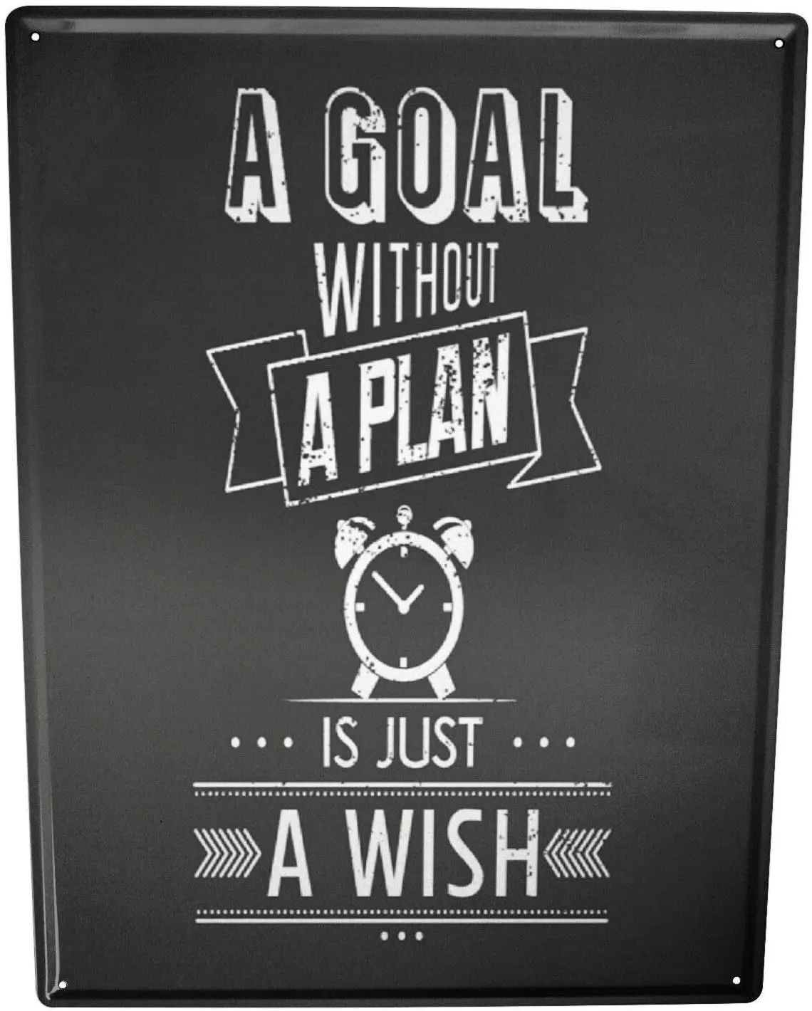 

Metal Sign Description Plan Decoration Cafe Family Bar Restaurant 12x8 Inch Vintage Tin Sign