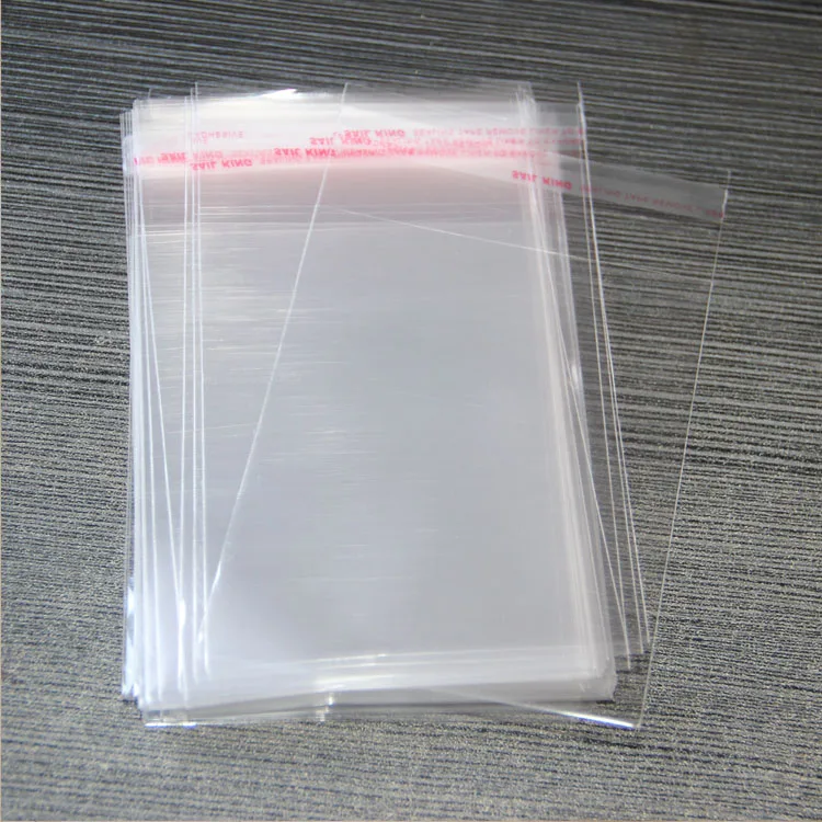 Прозрачный из целлофана с застежкой/БОПП/Полиэтиленовые пакеты 17*20 см прозрачный