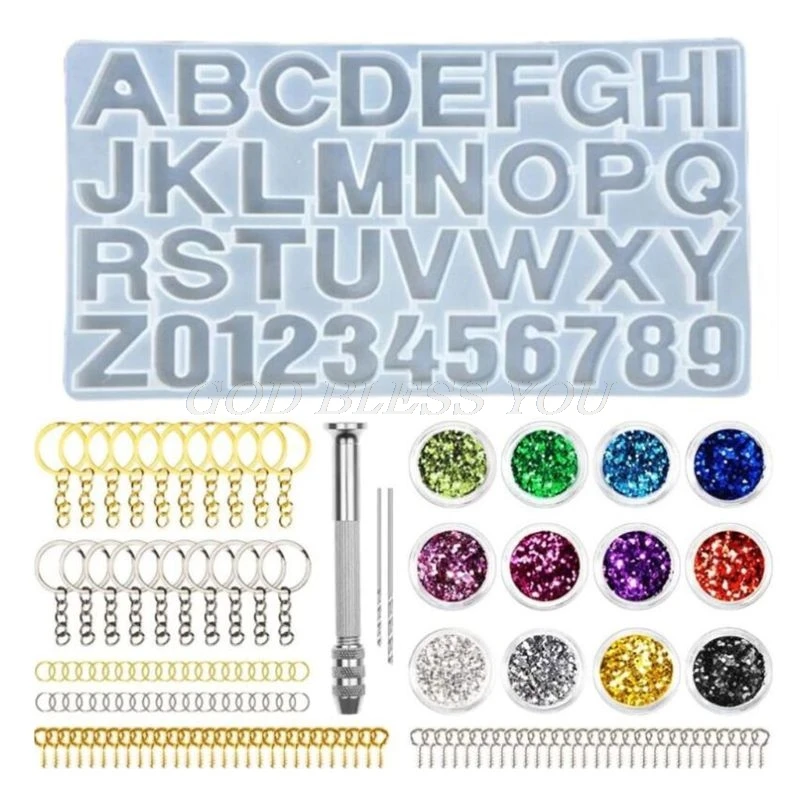 1 комплект подвеска с буквами и цифрами|Глиняные формы| |