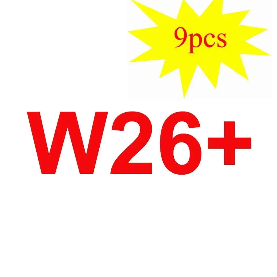 

9pcs Original Wholesale DropshippingSmartwatch IWO W26 Pro W26 + Series 6 220 Mah battery