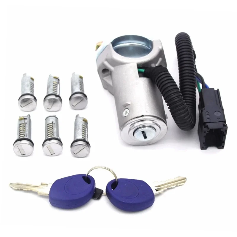 Автомобильный Замок зажигания цилиндрический переключатель дверной замок для