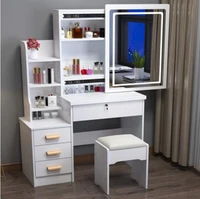dressing table bedroom modern minimalist net red dressing table multifunctional household storage cabinet one makeup table