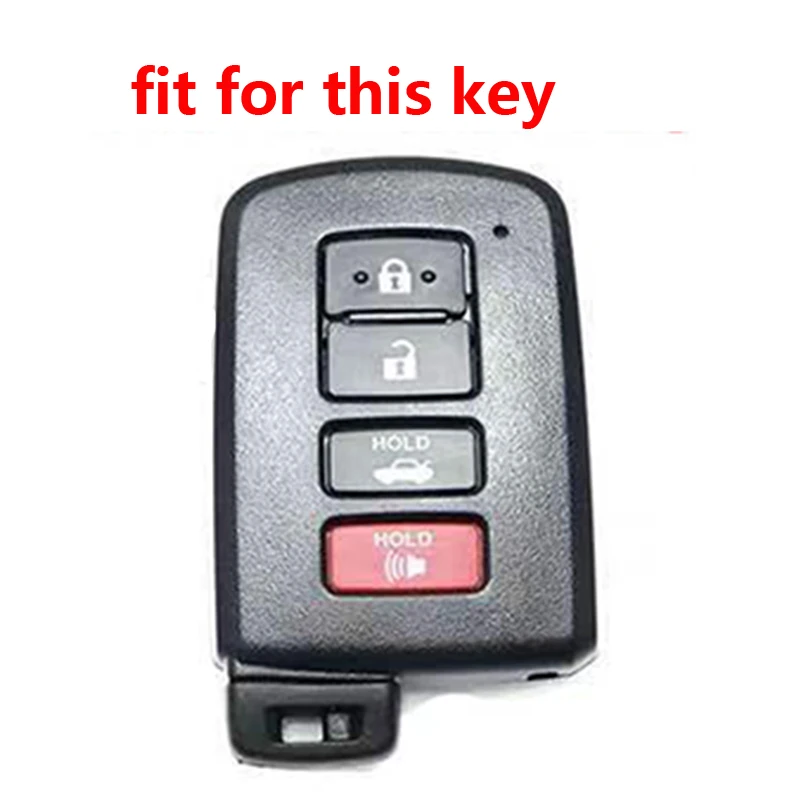 Чехол из силикагеля для сигнализации чехол автомобильного ключа кожаный Toyota RAV4