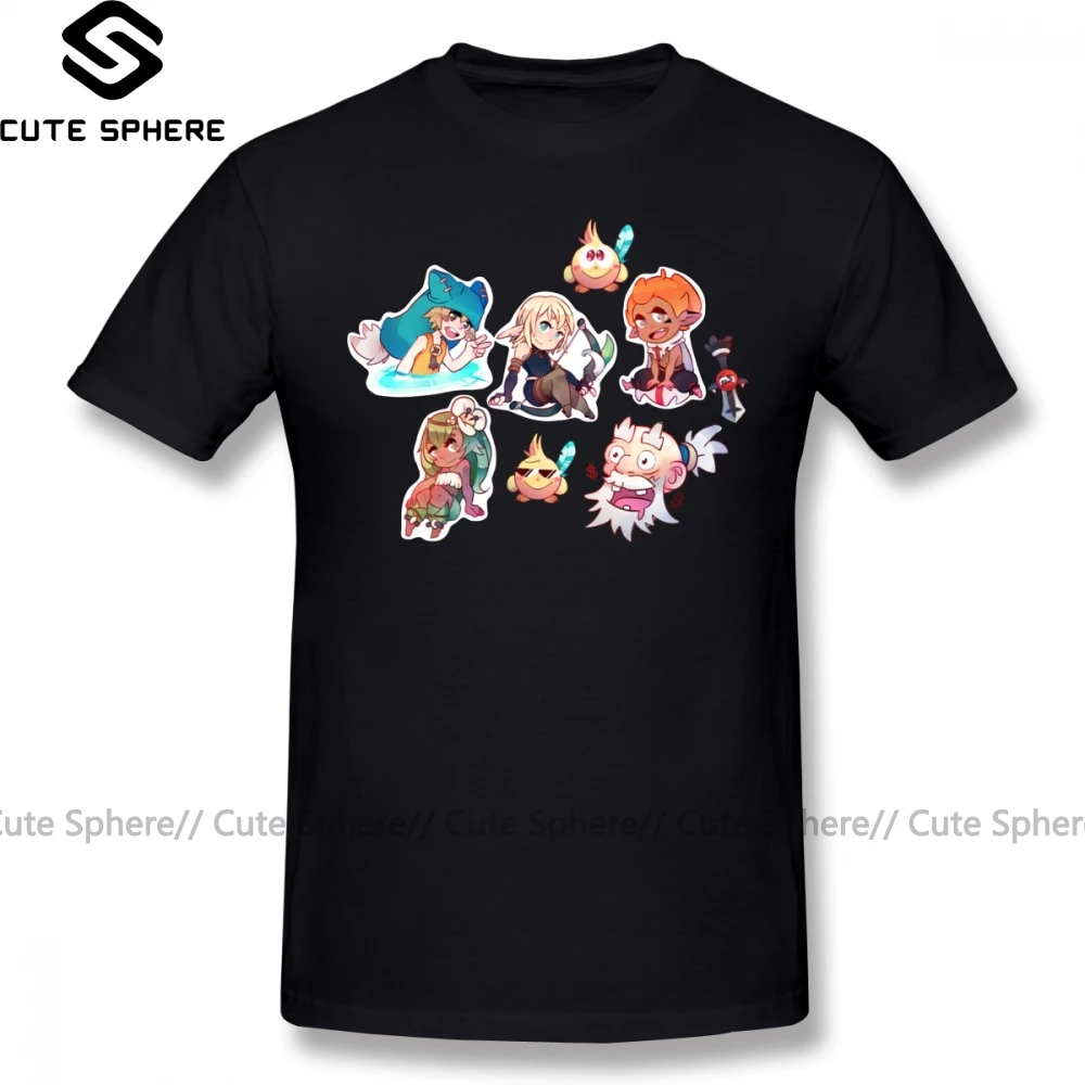 Футболка Wakfu футболка Пляжная Милая 6xl Мужская хлопковая с коротким рукавом и