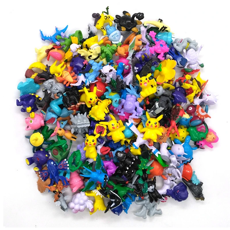 

Миниатюрные подвижные куклы Pokémon Pikachu, 2-3 см