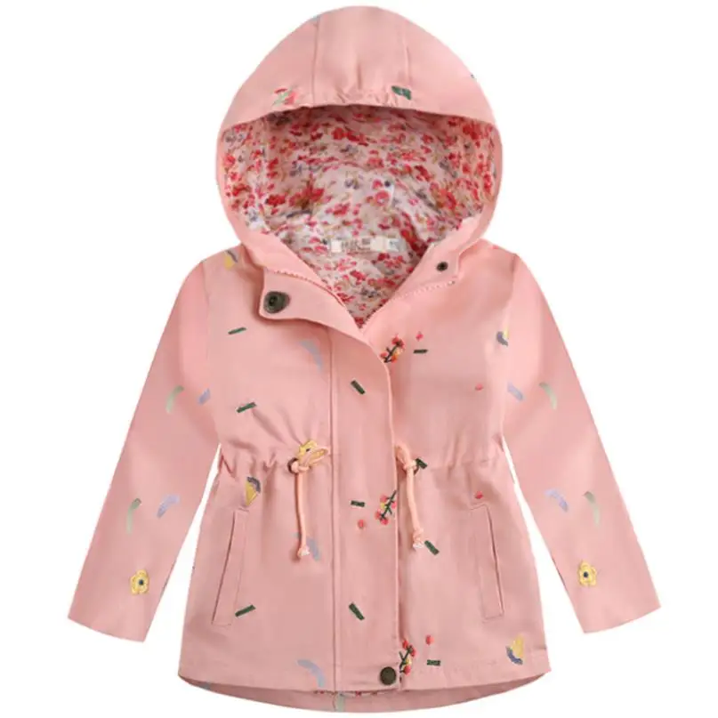 Sudaderas Ninos Новая ветровка для девочек на весну и осень Детская верхняя одежда с