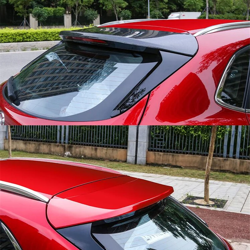 

CEYUSOT для Mazda CX-30, спойлер на крышу, крыло, АБС-пластик, декоративные аксессуары для заднего стекла автомобиля, хвост CX30 GT, стиль, спойлер 2020 +