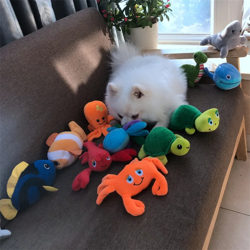 Тренинг собак игрушки поставки Забавный Кот игрушка прекрасная маленькая белая