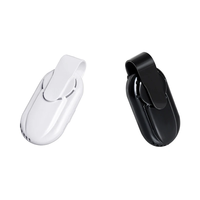 

Портативный вентилятор для маски на лицо с клипсой и вытяжным воздушным фильтром, Электрический мини-вентилятор, переносной очиститель воз...