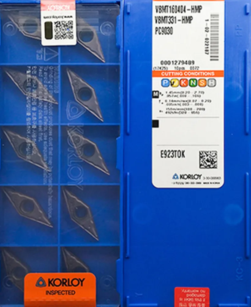 VBMT110304 HMP VBMT160404 VBMT160408 PC9030 100% оригинальная зеркальная обработка: нержавеющая