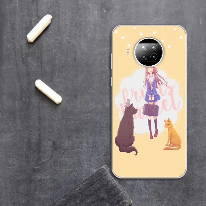 

Japan anime fruits basket Phone Case Transparent for Xiaomi Redmi note 10 t 8 9 pro lite 11