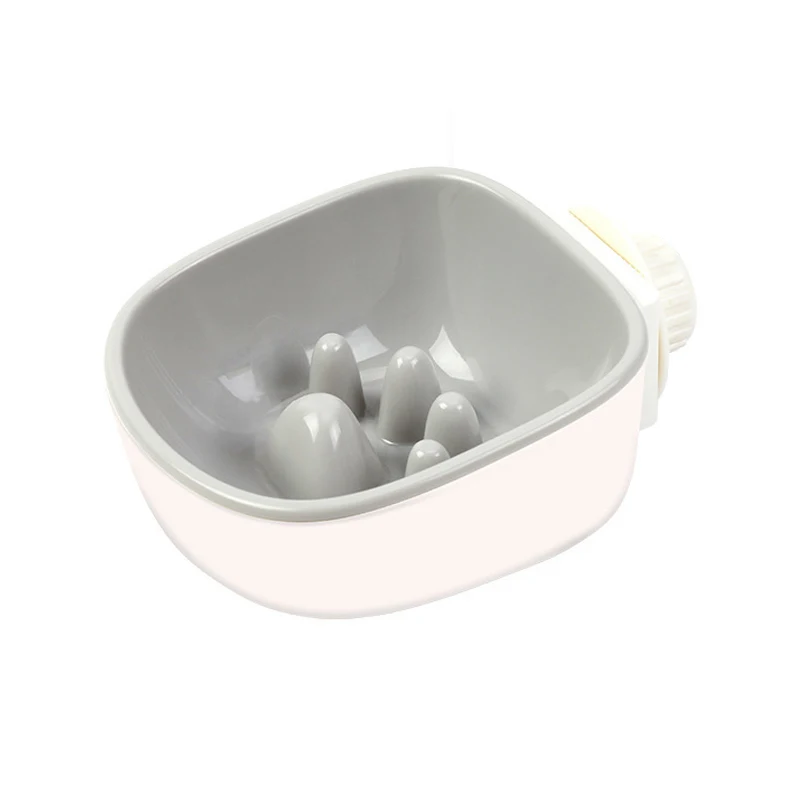 Медленная миска для еды медленная кормушка корма собак жесткая пластиковая