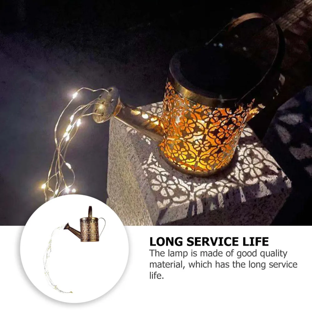 

1pc Solar Energy Lawn Light Garden Kettle Shaped Scene Light Outdoor Lawn Light