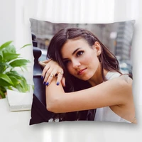 hot sale custom decorative pillowcase actor victoria justice square zippered pillow cover best nice gift 20x20cm 35x35cm 40x40cm