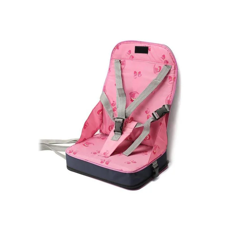 저렴한 식사 유아 빨 아기 의자 가방 점심 방수 휴대용 좌석 접이식 여행 수유 옥스포드 헝겊 안전 벨트 하네스