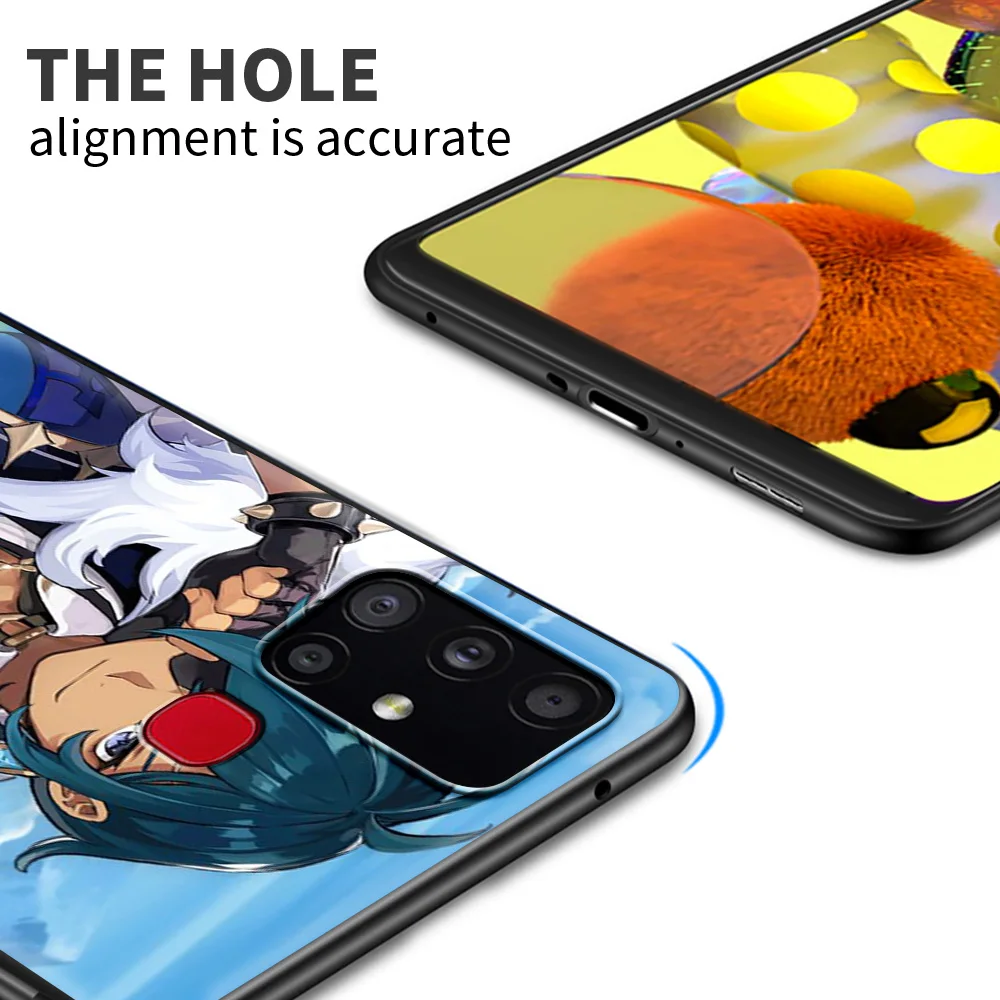 

Mobile Phone Case For Samsung Galaxy A51 A71 A21s A31 A41 A12 A11 A02s A72 A52 5G Soft Cover A01 A02 Funda Genshin Impact Game