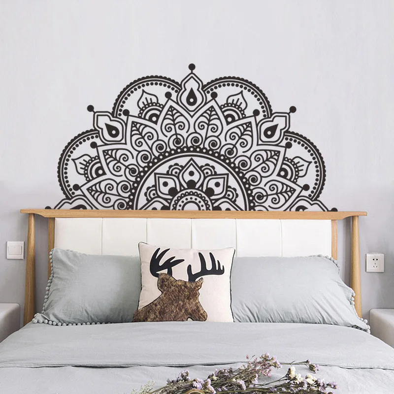 

3d mandala wall sticker for bedroom adhesive vinyl home decor india wall decal