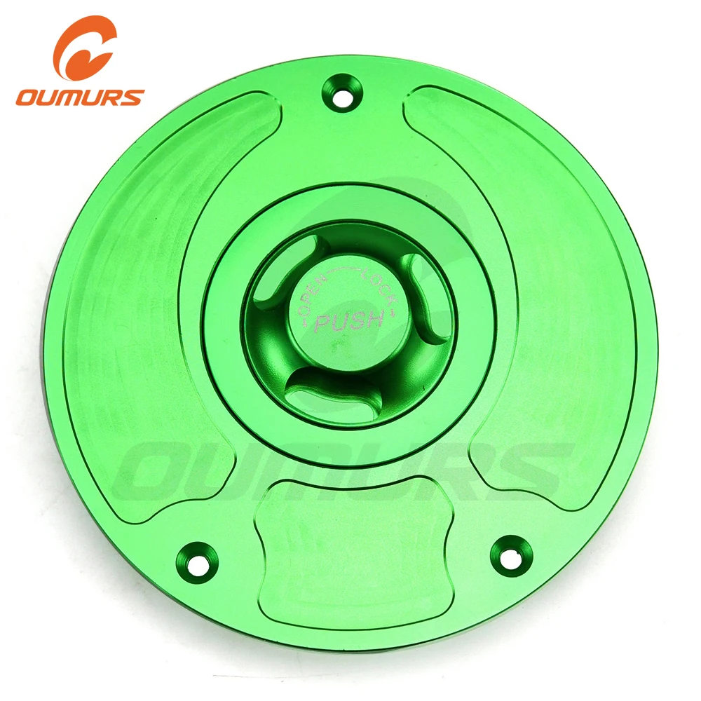 OUMURS Мотоцикл с ЧПУ Топливный газовый бак крышка Алюминий для Honda CBR600 900 929 954 1000RR CB600F 900F RVF VFR 400 VTR 1000 RC51