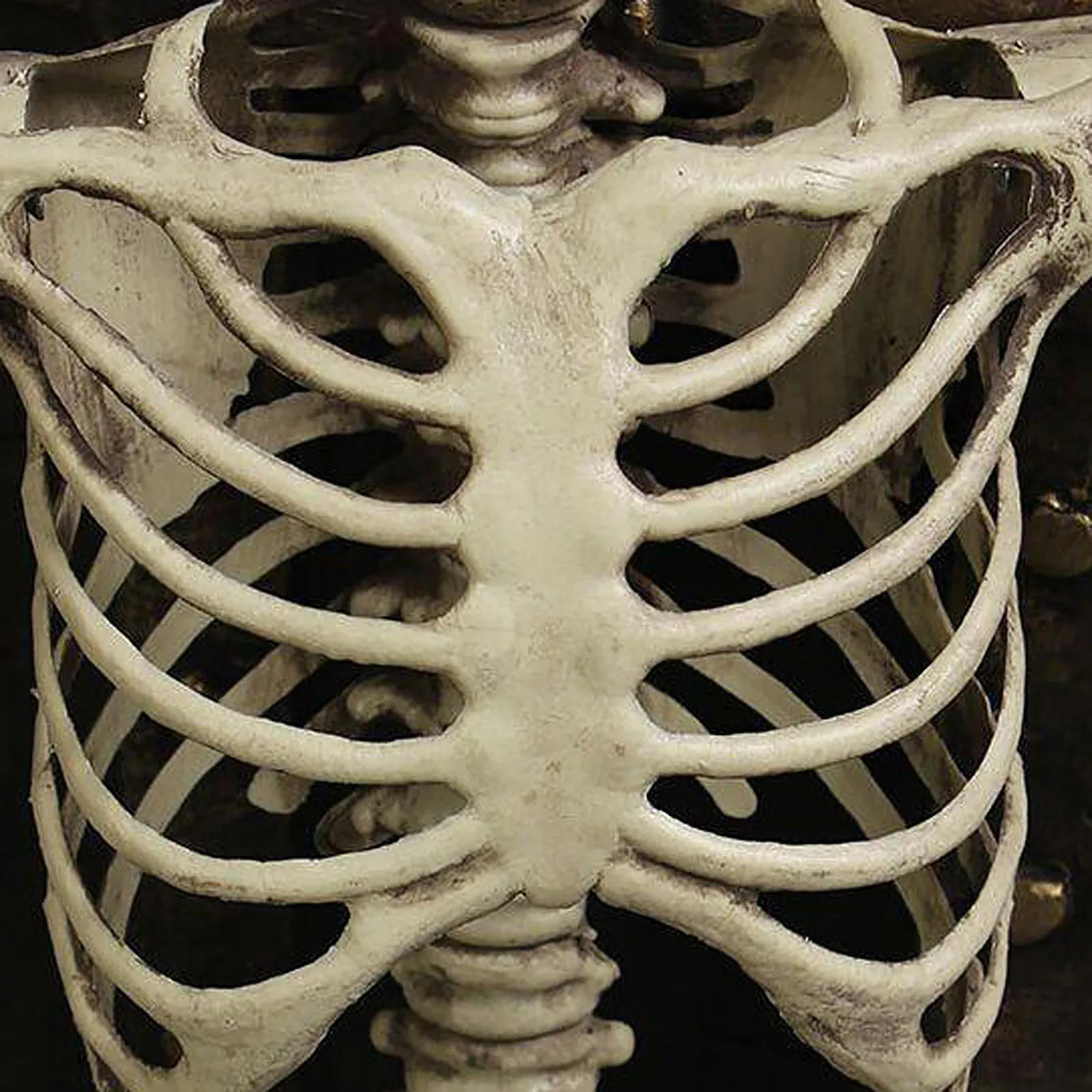 Украшение в виде человеческого скелета на Хэллоуин высота 70 см страшное