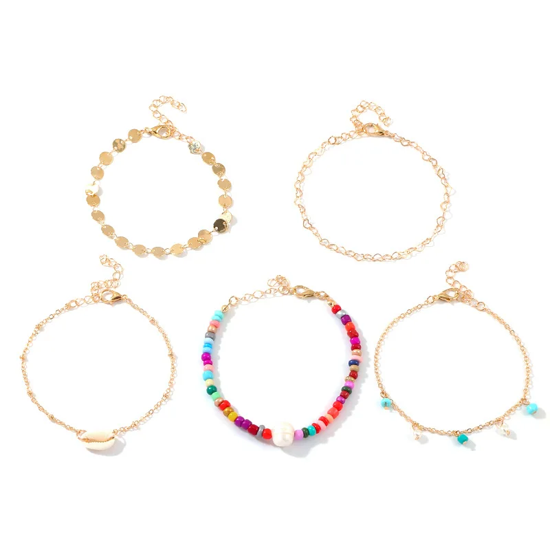 New Design Women Friendship Bracelets Shell Charm Bracelet Tassel Boho Rope Jewelry Gift Drop Shipping For Girls | Украшения и
