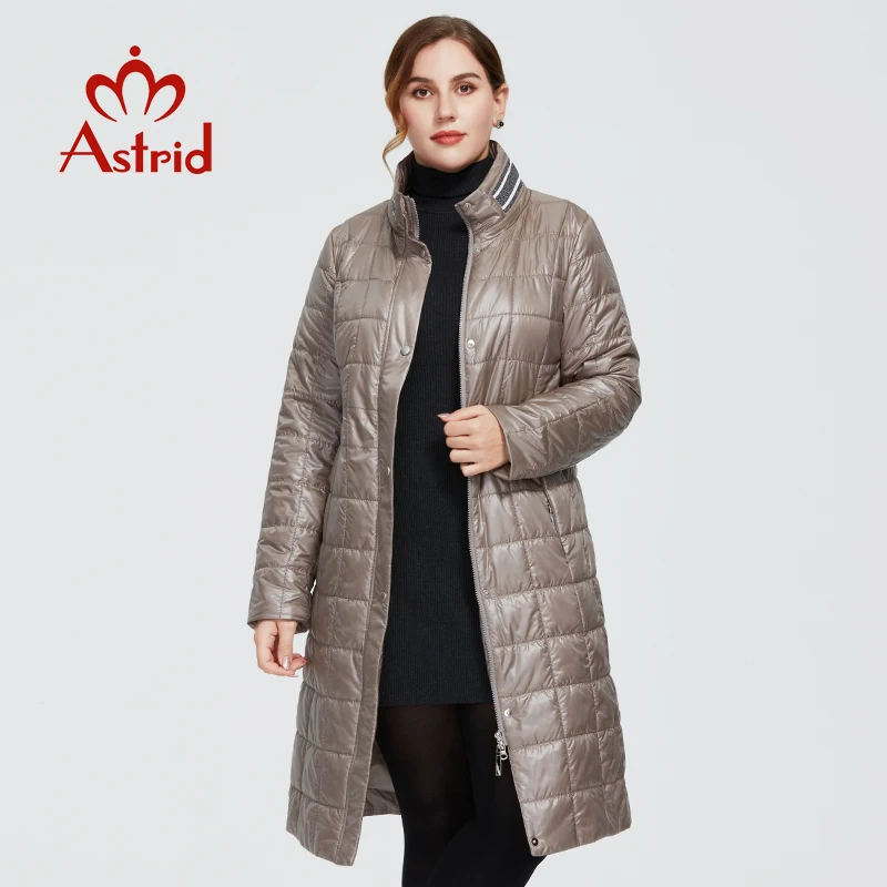 Astrid 2020 новое осенне зимнее женское пальто Женская ветрозащитная теплая длинная