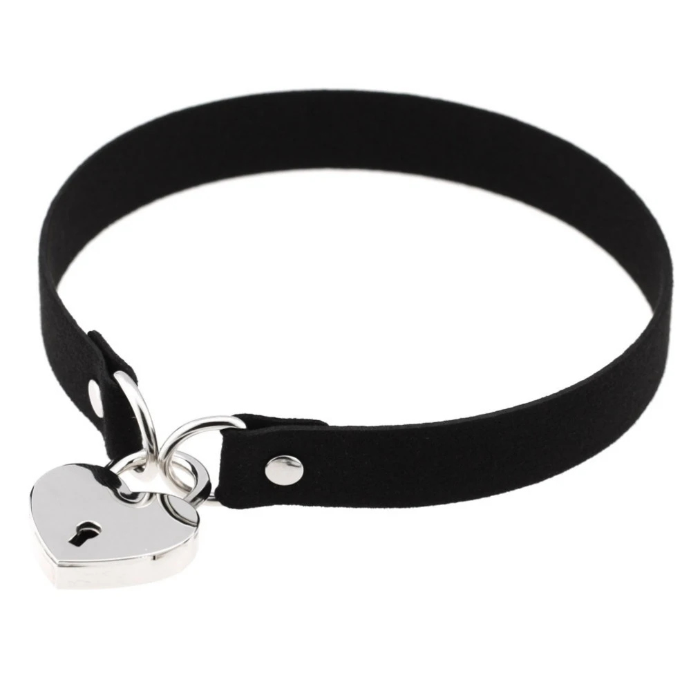 Key to My heart lock ожерелье Женская металлическая цепочка с замком ожерелье s шеи воротник пастельные готические ювелирные изделия подарок на день Святого Валентина