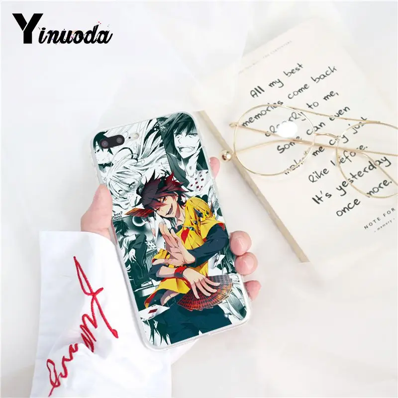 Yinuoda японское аниме мой герой Academy цельный чехол для телефона iPhone 8 7 6 S X XS MAX 5 5S SE XR 10