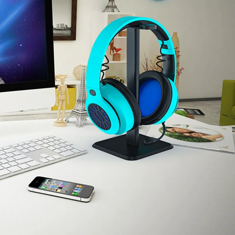 Универсальный алюминиевый держатель для наушников вешалка гарнитура настольная