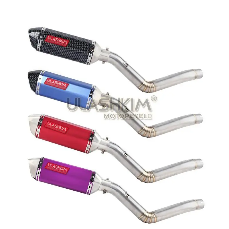 TRK502 мотоцикл глушитель труба гоночная полная выхлопная система средняя
