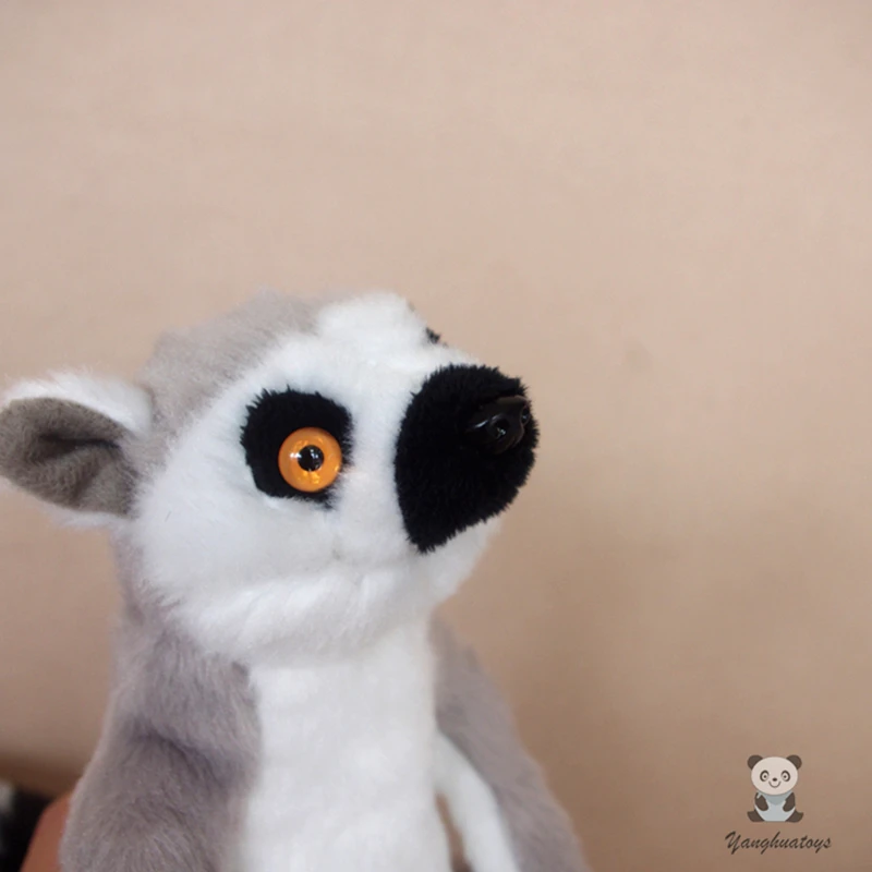 

Soft Real Life Animals Toy Plush Children'S Birthday Gifts Ring-Tailed Lemur Dolls Toy Store
