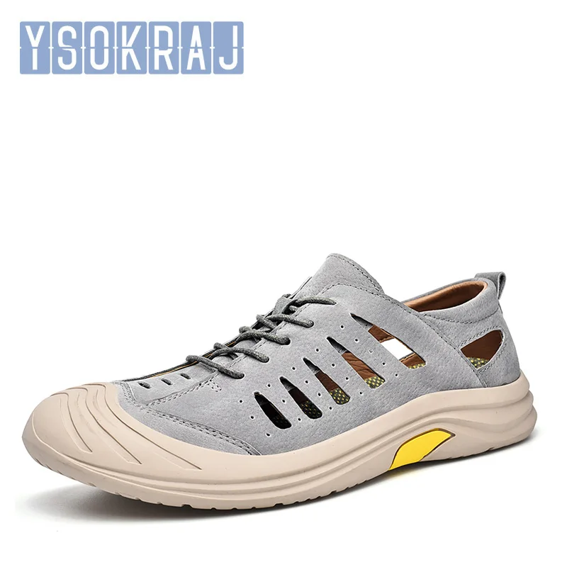 YSOKRAJ брендовая мужская обувь для пеших прогулок быстросохнущая
