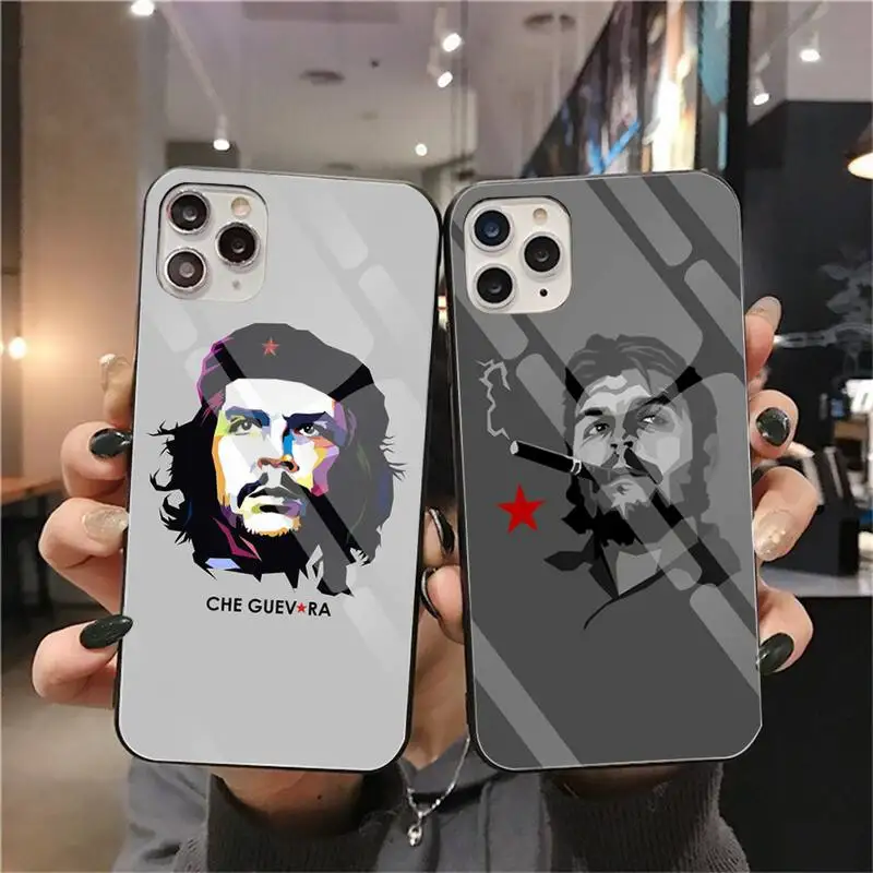 Чехол Che Guevara с курительным стеклом для iPhone 12 Pro Max Mini 11 XR XS MAX 8X7 6S 6 Plus SE 2020