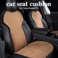 car seat cushion for tesla model y 3 universal for all seasons breathable soft interior decoration durable accessories
