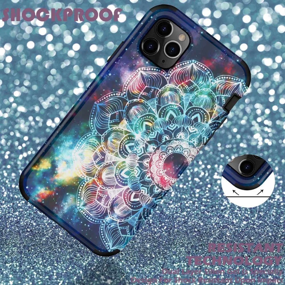 Чехол для телефона с узором для iPhone 11 Pro X Xr Xs Max 8 7 Plus силиконовый чехол жесткий чехол для samsung Galaxy Note 10 10+ 9 8 S10 Plus