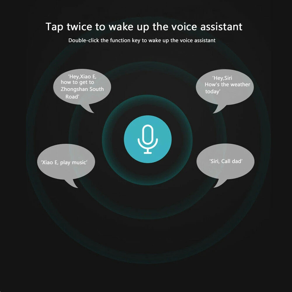 OTTWN новые наушники-вкладыши TWS с 5,0 M6S Bluetooth наушники спортивные водонепроницаемые часы, подходят для бас стерео сенсорное управление с микрофоном Шум шумоподавления Беспроводной наушники