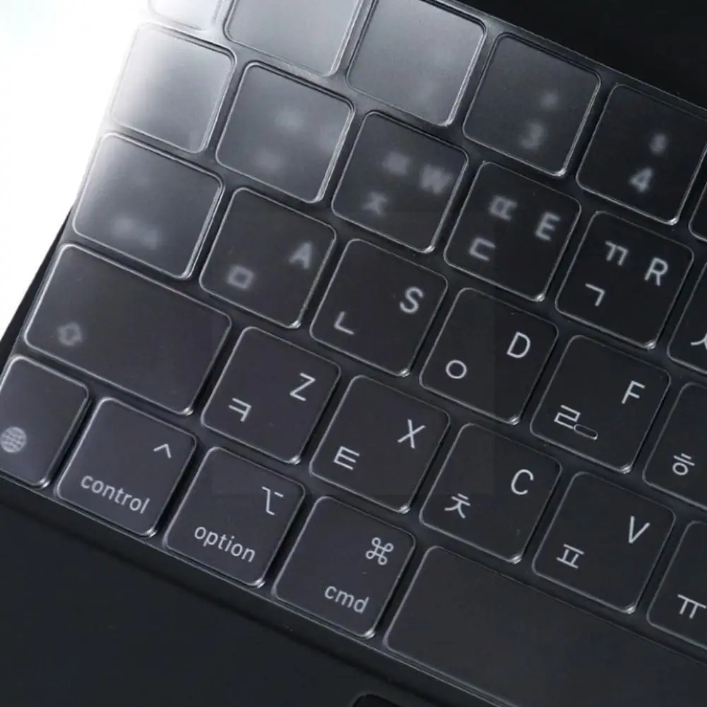 

Tpu Silicone Waterproof Keyboard Protective Film Keyboard Cover Suitable For Keyboard Pro 11/ Pro 12.9 M5w8