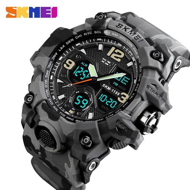 SKMEI naviforce часы мужские брендовые военные спортивные Роскошные водонепроницаемые