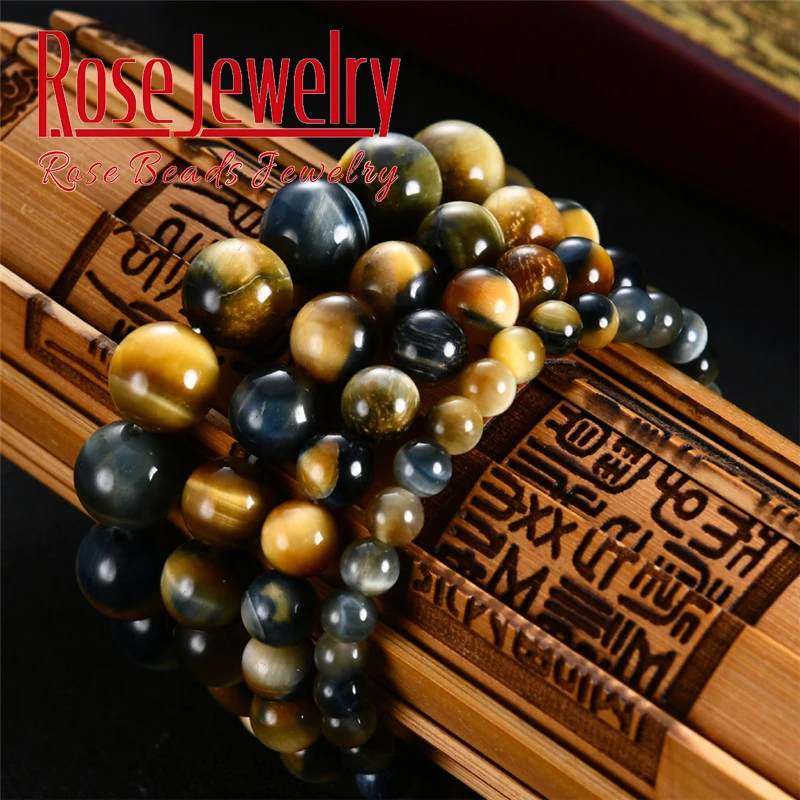 4/6/8/10 великолепные кружевные браслеты с тигровым глазом мечты для мужчин и женщин