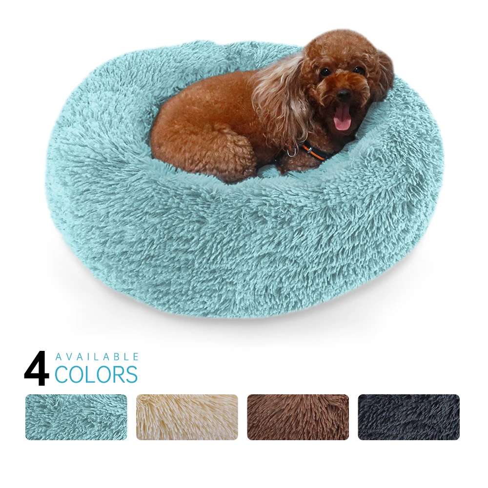 

Super Soft Dog Bed Washable Cat long plush Kennel Deep Sleep House Velvet Mats Sofa For Chihuahua Basket Pet Mat cushion nesk