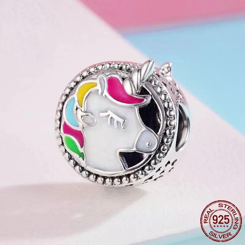 Новинка 2021 стильные бусины в виде короны единорога подходят для оригинальных