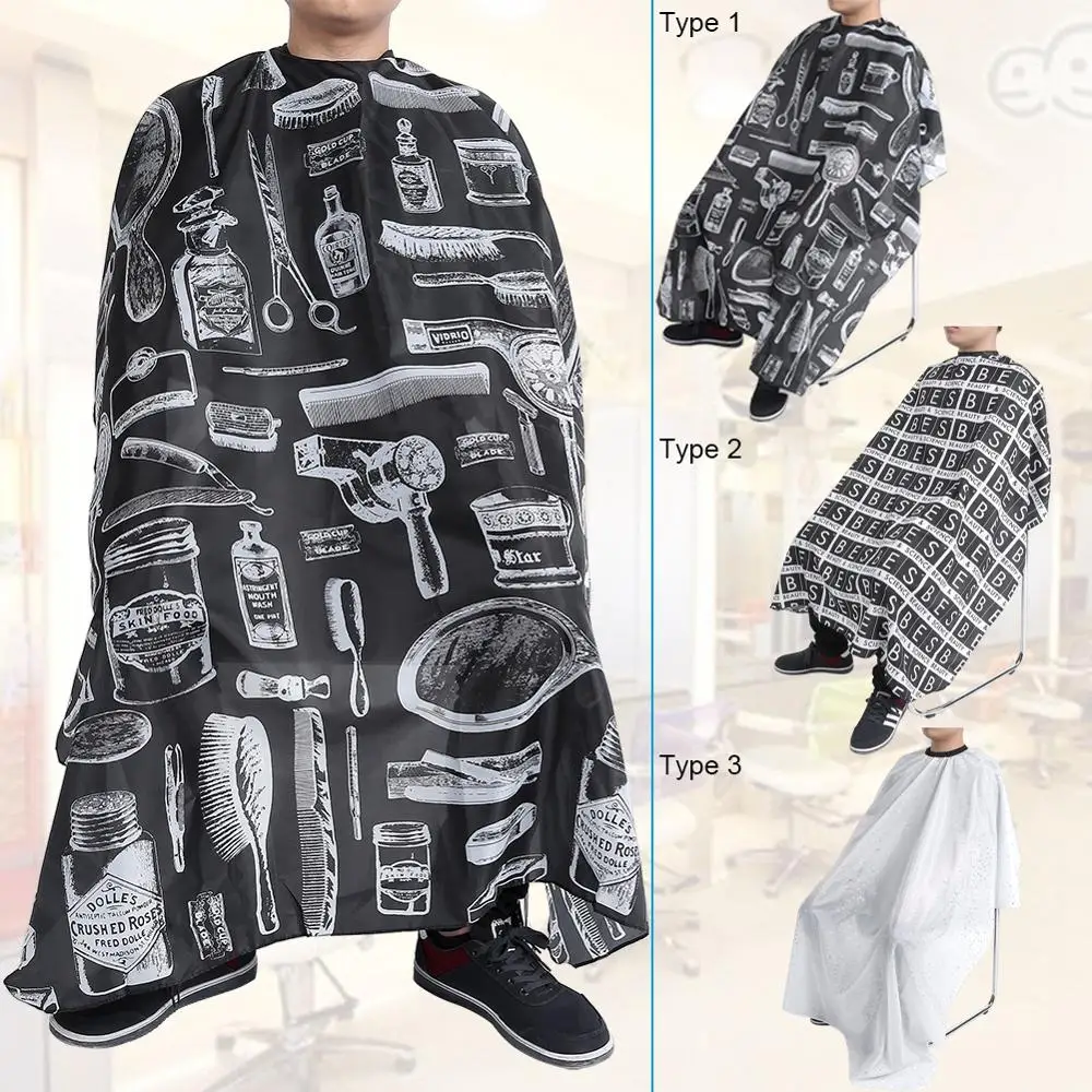 

Cutting Hair Waterproof Cloth Salon Barber Cape Cover Hairdressing Hairdresser Apron Haircut Capes Multifunctional Tattoo Supply