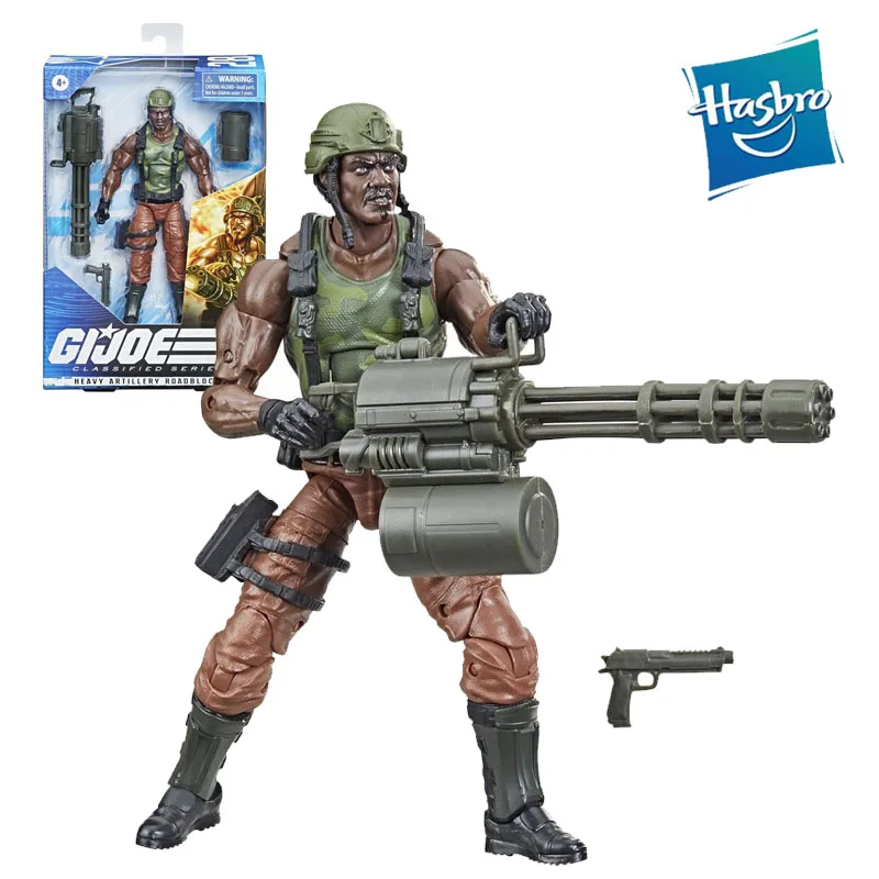 

Hasbro Марвел G.i. 6 дюймов Тяжелая артиллерия из серии «Джо классифицированный», блокпост дорог, ПВХ, фигурки героев аниме, коллекция, модель, иг...